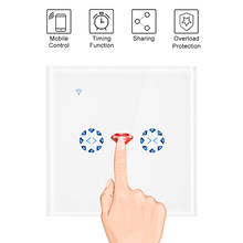 Tuya Smart WiFi Curtain Switch for Electric Motorized Curtain Blind Roller Shutter, Google Home, Amazon Alexa Voice Control 2024 - buy cheap