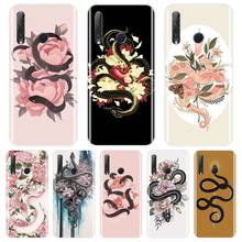 Phone Cases For Huawei Honor V20 8S 8A Pro Snake Flower For Huawei Honor 10i 20i 20 Lite Pro Silicone Case Soft Back Cover 2024 - buy cheap