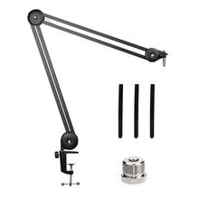 YOUXIU Microphone Arm Stand Adjustable Heavy Duty Mic Boom Scissor Arm Stands for Voice Recording/Radio Broadcasting 2024 - buy cheap