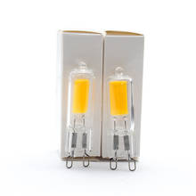 Ampoule G9 LED Mini Glass Spotlight 6W 9W 12W AC 110V 220V G9 COB LED Bulb Chandelier Light Replace Halogen Lamp Bombillas 2024 - buy cheap