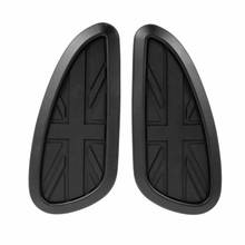 Universal Cafe Racer Motorcycle Gas Traction Sticker Tank Side Pad Knee Grips Protector for Triumph Retro Rubber Decal 2024 - buy cheap