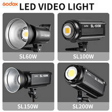 Godox LED Video Light SL-60W SL-100W SL-150W SL-200W 5600K Video Light Continuous Light Bowens Mount for Studio Video Recording 2024 - buy cheap