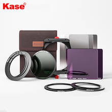 Kase k9-kit de suporte para filtro, 100mm, filtros wolverine nd, bolsa protetora, adaptador de anéis para lentes de 67/72/77/82mm 2024 - compre barato