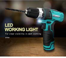 Proskit PT-1206G 12V Lithium Electric Drill Percussion Drill Driver Household Power Tool Multi-function Screwdriver Screwdriver 2024 - buy cheap