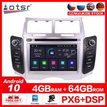 Android 10.0 Car DVD Stereo Multimedia Headunit for TOYOTA YARIS 2005-2011 Auto PC Radio GPS Navigation Video Audio car gps ips 2024 - buy cheap
