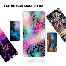 For Huawei Mate 9 Lite Case Soft TPU Silicone Back Black Cover For Huawei Honor 6 X GR5 2017 Phone Cases For Huawei Honor 6x Bag 2024 - buy cheap