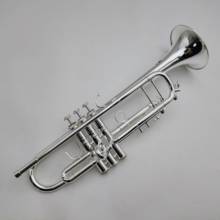 High Quality LT180S - 37 New Arrival Bb Trumpet Brass Silver Plated B Flat Musical Instrument Trumpet for Students with Case 2024 - buy cheap