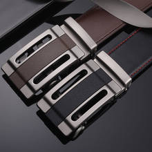 Plyesxale Leather Belt Men Automatic Buckle Ratchet Belt For Men Top Quality Mens Belts Luxury Brand Casual Ceinture Homme G10 2024 - buy cheap