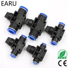 Improvement Pneumatic Air 2 Way Quick Fittings Push Connector Tube Hose Plastic 4mm 6mm 8mm 10mm 12mm Pneumatic Parts 2024 - buy cheap