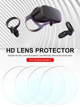 Protector de lente de película suave de TPU HD para Oculus Quest 2 VR HD, película transparente antiarañazos a prueba de polvo para Oculus Quests, 4 Uds. 2024 - compra barato