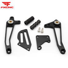 Reposapiés de aleación de aluminio CNC para motocicleta, Pedal de reposapiés trasero para Honda MC28, PGM4, 1994-1997, 1996, 1995 2024 - compra barato