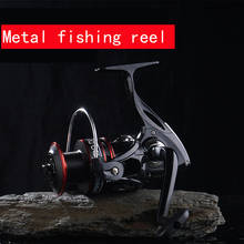 Metal Fishing Reel saltwater fishing reel Large tensile reel  spinning reel Fishing from lakes or oceans jigging reel 2024 - купить недорого