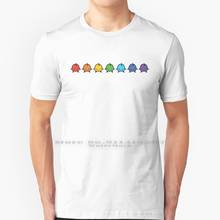 Camiseta del valle del Arcoíris Junimo, 100% algodón puro, juegos de vídeo de píxel de Junimo 2024 - compra barato