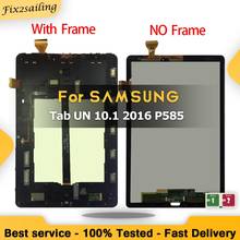 New LCD Tab A 10.1 2016 P585 Display Touch Screen Frame Digitizer Sensors Assembly Panel Replacement For Samsung Galaxy P580 2024 - buy cheap