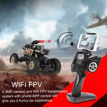 WLtoy RC Car 4WD With 0.3MP Camera WIFI image Transmission Missile Car Buggy Climbing Remote Control Car Toys For Children Gifts 2024 - buy cheap