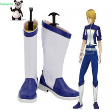 CosplayLove Digimon Data Squad Savers Thomas H. Norstein Cosplay Shoes Long Boots Leather Custom Hand Made 2024 - buy cheap