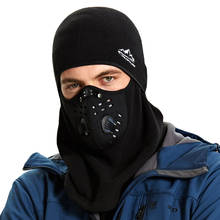 Motorcycle Men Women 1Pcs Winter Warme Cap Ski Balaclava Outdoor Face Masks with Breathe Valve Windproof 2024 - buy cheap