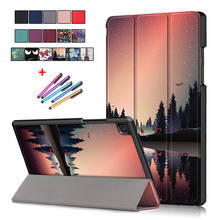 Tablet Funda For Samsung Galaxy Tab A7 Case 2020 Fashion Paint Leather Flip Cover For Galaxy Tab A7 2020 Case SM-T500 T505 T507 2024 - buy cheap