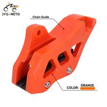 Guia de guarda de corrente da motocicleta para ktm sx85 2015-2018 freeride 250 r 2014-2017 freeride 350 2013-2017 690 enduro r/abs 2008-2018 2024 - compre barato