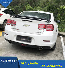 Spoiler traseiro para carro de malibu 50zn, peça de spoiler traseiro em cores de primer para chevrolet malibu 2009 a 2018 2024 - compre barato