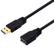 USB кабель-удлинитель шнура супер Скорость USB 3,0 кабель мужского и женского пола и синхронизации данных с разъемом кабельный удлинитель 1 м 2 м 3 фута, компьютерный кабель 2024 - купить недорого