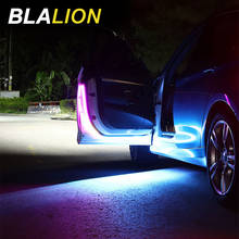 Tira de luces Led RGB para puerta de coche, lámpara colorida de bienvenida, estilo de coche, luz ambiental intermitente estroboscópica, anticolisión trasera 2024 - compra barato