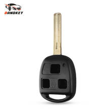 Dandkey 20pcs/Lot 3 Buttons Remote Key Case Shell Fob for Lexus ES330 RX330 GX470 LX47 Car Key Shell Key Cover 40mm key shell 2024 - buy cheap