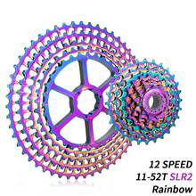 MTB 12s 11-52T SLR2 Cassette Ultralight 12 Speed Rainbow Bicycle 12V Sprocke k7 Mountain Bike Colorful Freewheel for HG 2024 - buy cheap