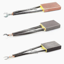 Escova de fio duplo de alto/semi-cobre grafite, motor elétrico de alta qualidade, escova de carbono embutida, j19257 2024 - compre barato