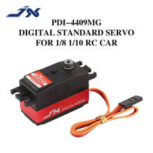 Servomotor digital jx porcelana 4.8-6.0v 9kg, engrenagem de metal para carro 1/8 1/10 rc 2024 - compre barato