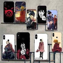 Fullmetal Alchemist FMA Brotherhood Phone Cases For Xiaomi Mi Redmi Note 7 8 9 pro 8T 9T 9S 9A 10 Lite pro 2024 - buy cheap