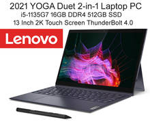 Lenovo-laptop 2 em 1 de alta qualidade, computador portátil com teclado sensível ao toque, 512gb, 2160 gb, ssd, 1350 x, thunderbolt4 2024 - compre barato