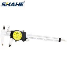 SHAHE HIgh Precision Dial Caliper 0-150 mm/0.01mm Double Shock-proof Stainless Steel  Dial Caliper 0.01 mm 2024 - buy cheap