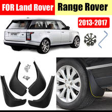 Para-lamas para land rover 2013-2017, proteção contra poeira para-lamas, acessórios para carros, 4 peças 2024 - compre barato