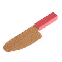 Wooden Mini Cutting Knife Kid Kitchen Toy For Doll Role Pretend Play Gadget 2024 - buy cheap