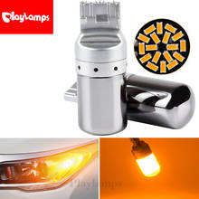 1pcs Car turn signal Lights 1156 BA15S Led Turn Signal Lamps invisible Led Lamps T20 W21W Canbus No hyper flash For cars 2024 - buy cheap