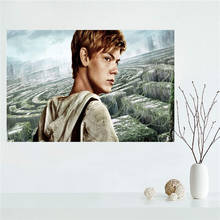 Custom Canvas Wall Decor Thomas Sangster Colorful Poster Cloth Wall Silk Fabric Posters And prints Home Decor Painting 2024 - buy cheap