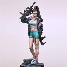 Bloody Female Warrior Resin Figure 1/24 Scale Model Figure Resin Kit Colorless Self-Assembled Toy 2024 - buy cheap