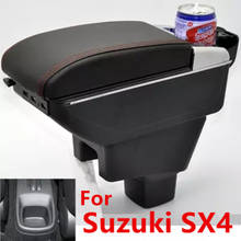 Arm Rest For Suzuki Sx4 2006-2018 Center Centre Console Storage Box Armrest Rotatable 2008 2009 2010 2011 2012 2024 - buy cheap