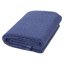Moving Packing Blankets Wear-resisting Blankets Quilted Shipping Furniture Pads Blue and Black #4O 2024 - buy cheap