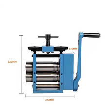 hand manual rolling mill jewelry tablet machine Europen style 2024 - buy cheap