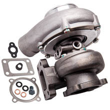 Street GT35 GT3582 Universal Turbo Anti-Surge T3 Flange 4 Bolts Turbocharger Compressor Turbine Housing Perfect for 2.5L-6.0L 2024 - buy cheap