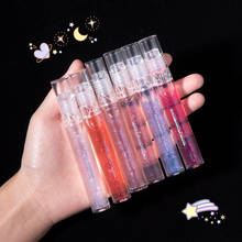 Moisturizing Gloss Shiny Lip Gloss Long lasting Glitter Lip Oil Nutritious Liquid Lipstick Cherry Mineral Oil Clear Lip Gloss 2024 - buy cheap