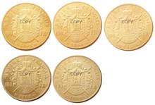 Francia 1862 B - 1869 B, 5 unidades, 100 franceses, moneda de decoración de copia chapada en oro 2024 - compra barato