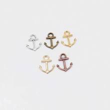 High quality wholesale vintage 40 pcs ship spear anchor charms fit DIY handmade Necklace Bracelet Earrings charms Jewelry Making 2024 - buy cheap