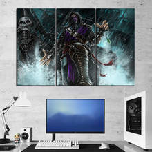 3 Pieces Mortal Kombat 11 Game Poster HD Picture Wallpaper Oil Painting on Canvas for Home Decor Living Room Decor Wall Art 2024 - buy cheap