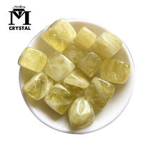 50g citrino Natural octaedro piedra grava pulida muestra amarillo natural de piedras preciosas y minerales feliz piedra para tanque de peces 2024 - compra barato