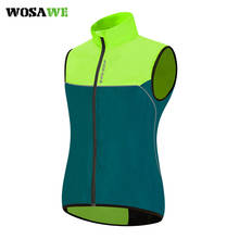 WOSAWE-Chaleco de deportes al aire libre para hombre, chaleco de ciclismo sin mangas, a prueba de viento, camiseta reflectante para bicicleta de carretera MTB 2024 - compra barato