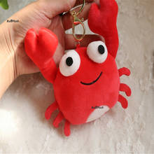 13cm approx. NEW Crab Plush , Ocean Animal Stuffed Key clip chain TOY, Party Plush TOY doll 2024 - buy cheap