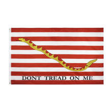 FLAGHUB 60X90 90X150cm Dont Tread On Me 1st First Navy Jack Flag For Decoration 2024 - buy cheap